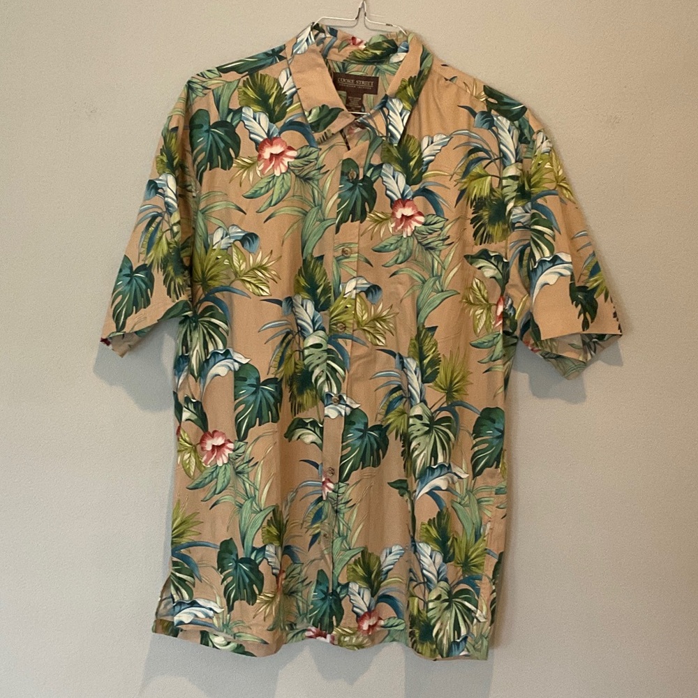 Cooke Street Hawaiian Men's Shirt, XL, NWT